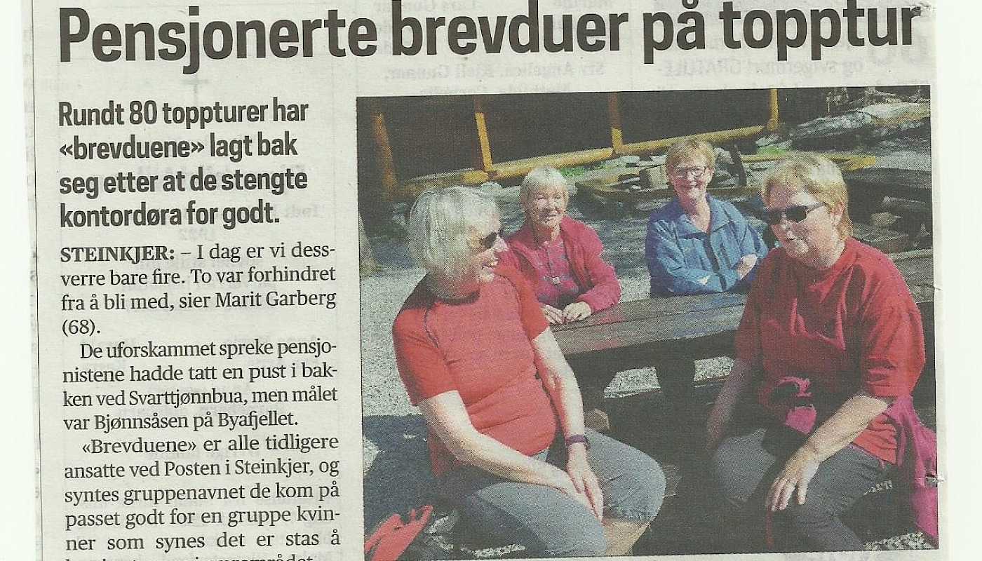 BREVDUENE PÅ STEINKJER