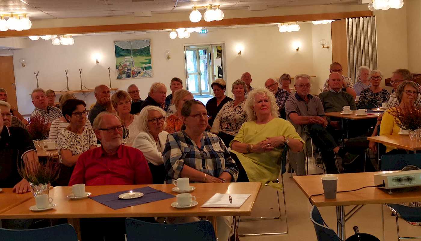 Medlemsmøte i Fritznerbakken, Sarpsborg 5. september