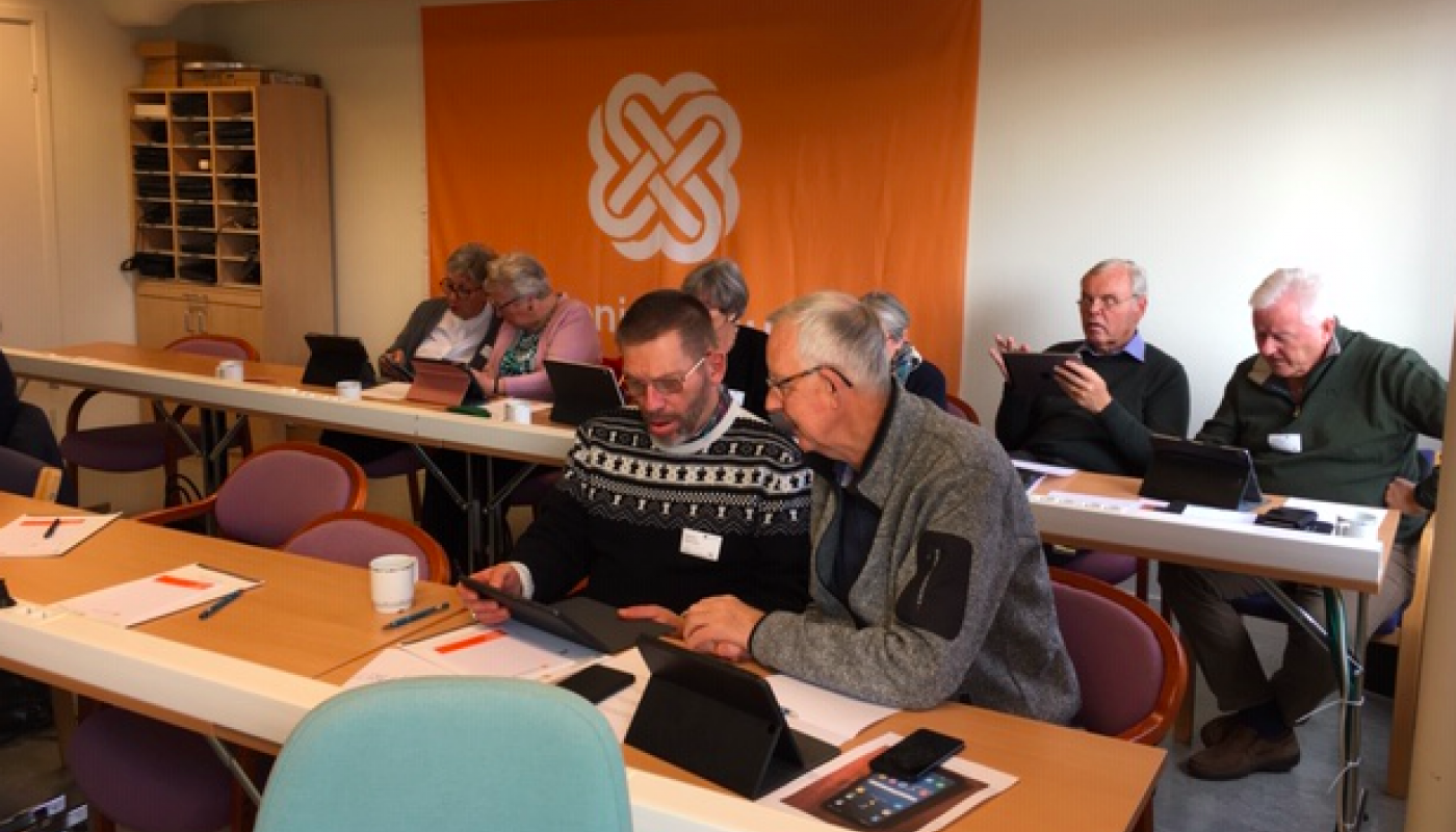 Vellykket kurs i smarttelefon/nettbrett 31.10.2019