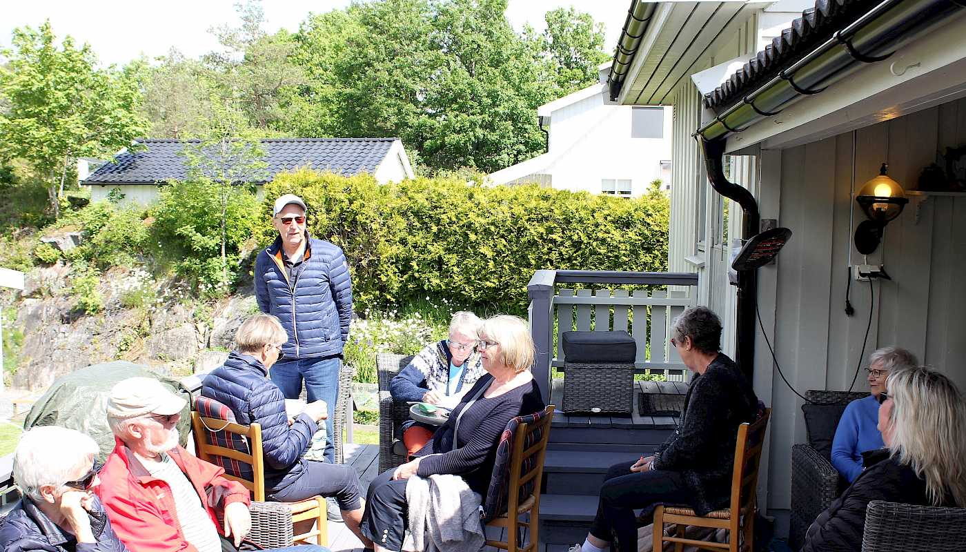Årsmøte som gardenparty