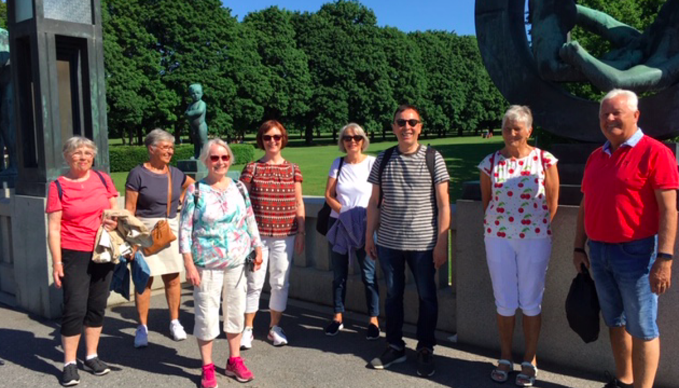 Tur i Frognerparken 11.juni