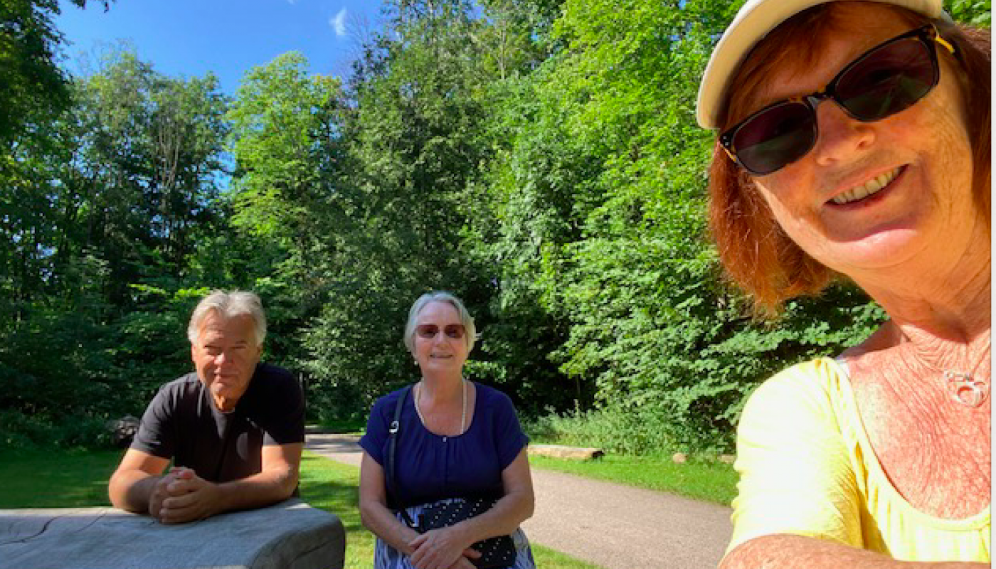 Tur i Frognerparken 20.august 2020
