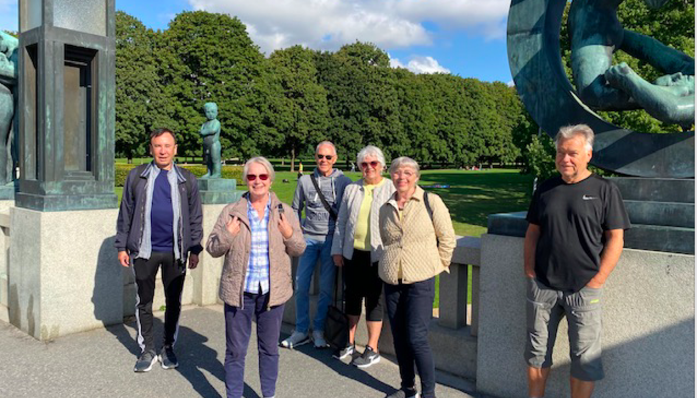 Tur i Frognerparken 3.september 2020