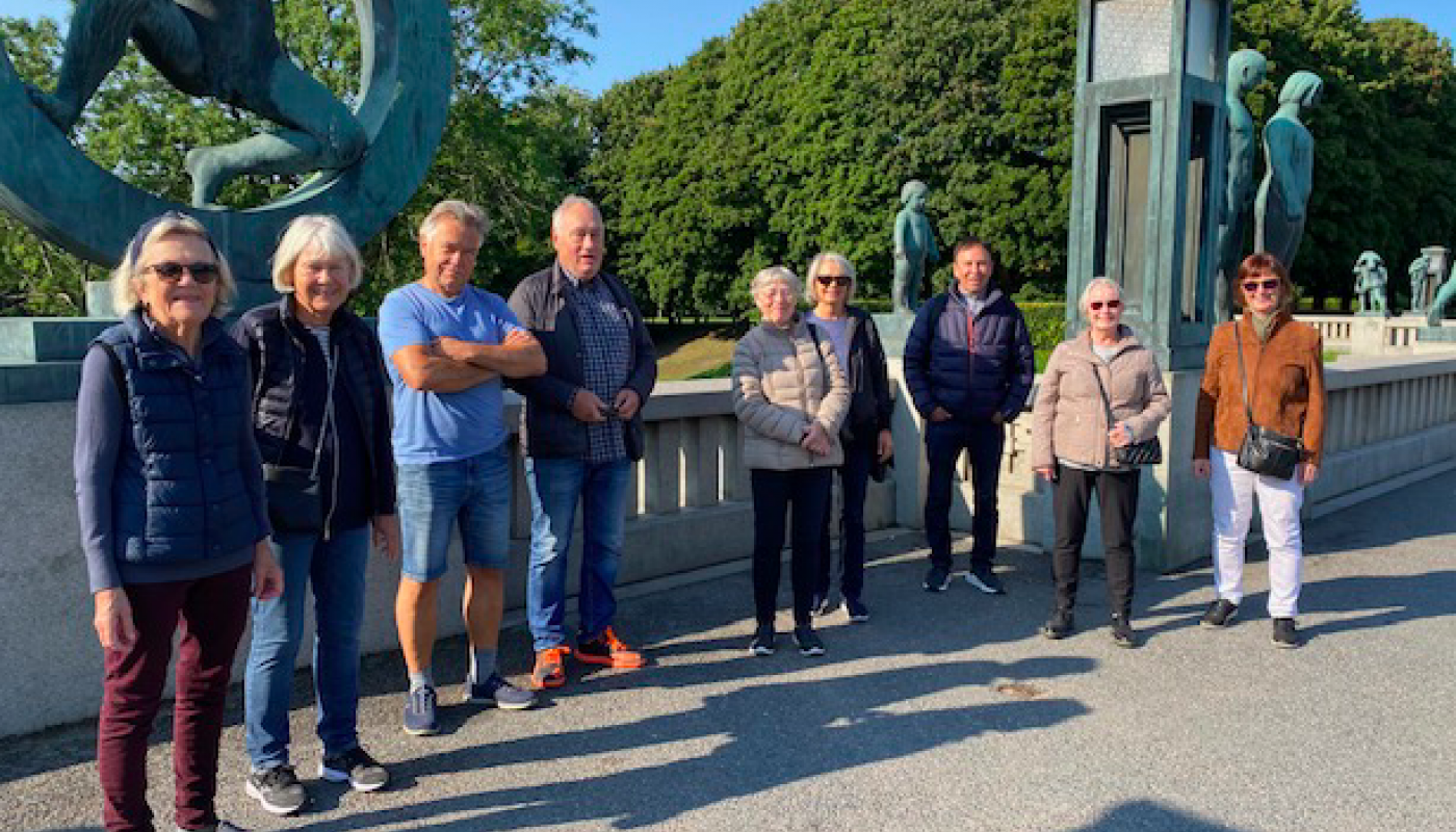 Tur i Frognerparken 10.september 2020