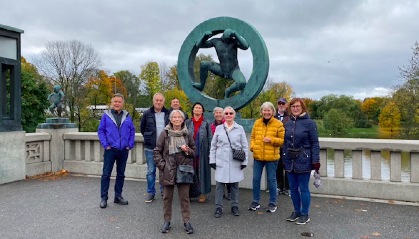 Tur i Frognerparken 8.oktober 2020