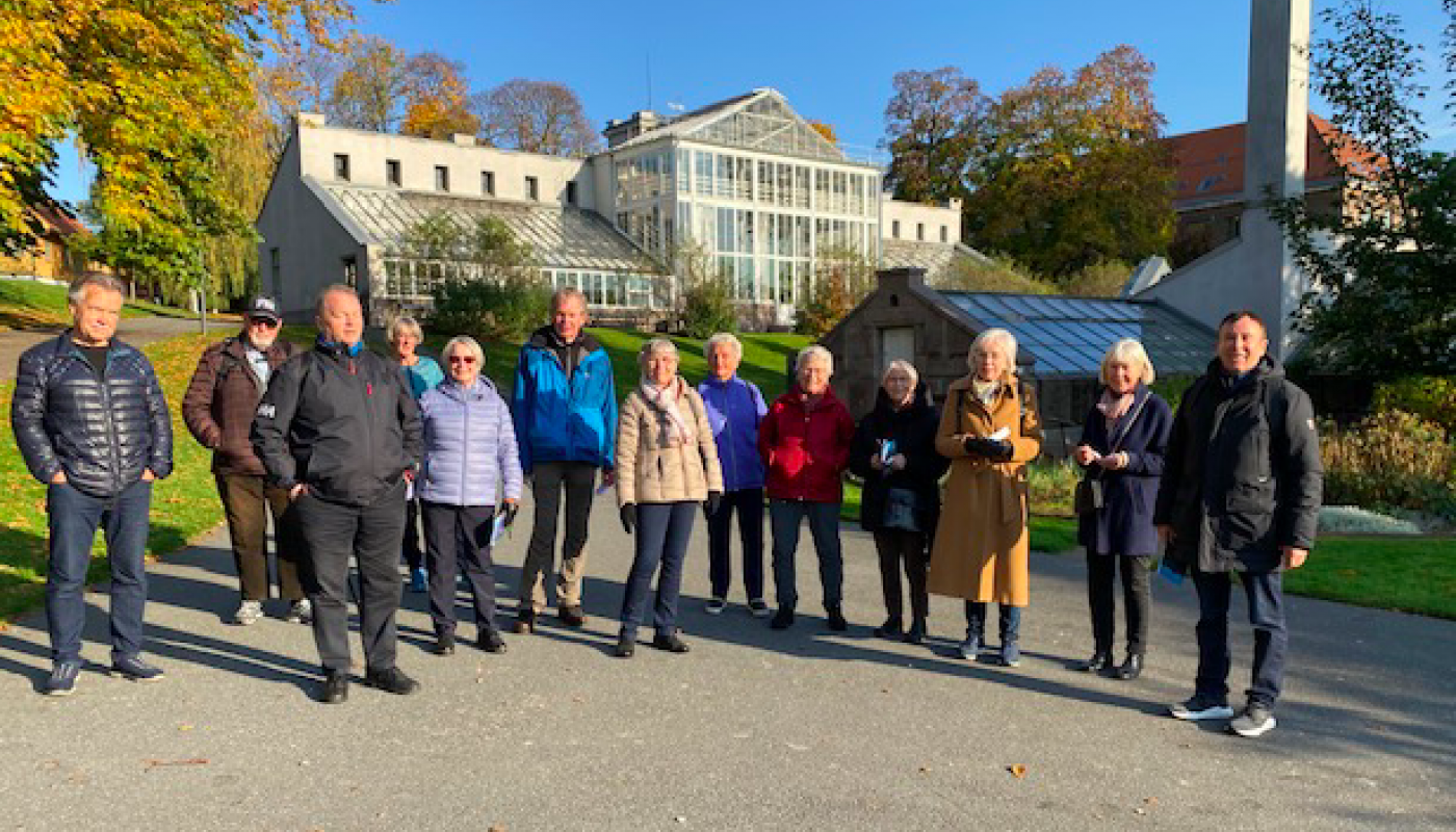 Tur i Botanisk Hage 15.oktober 2020