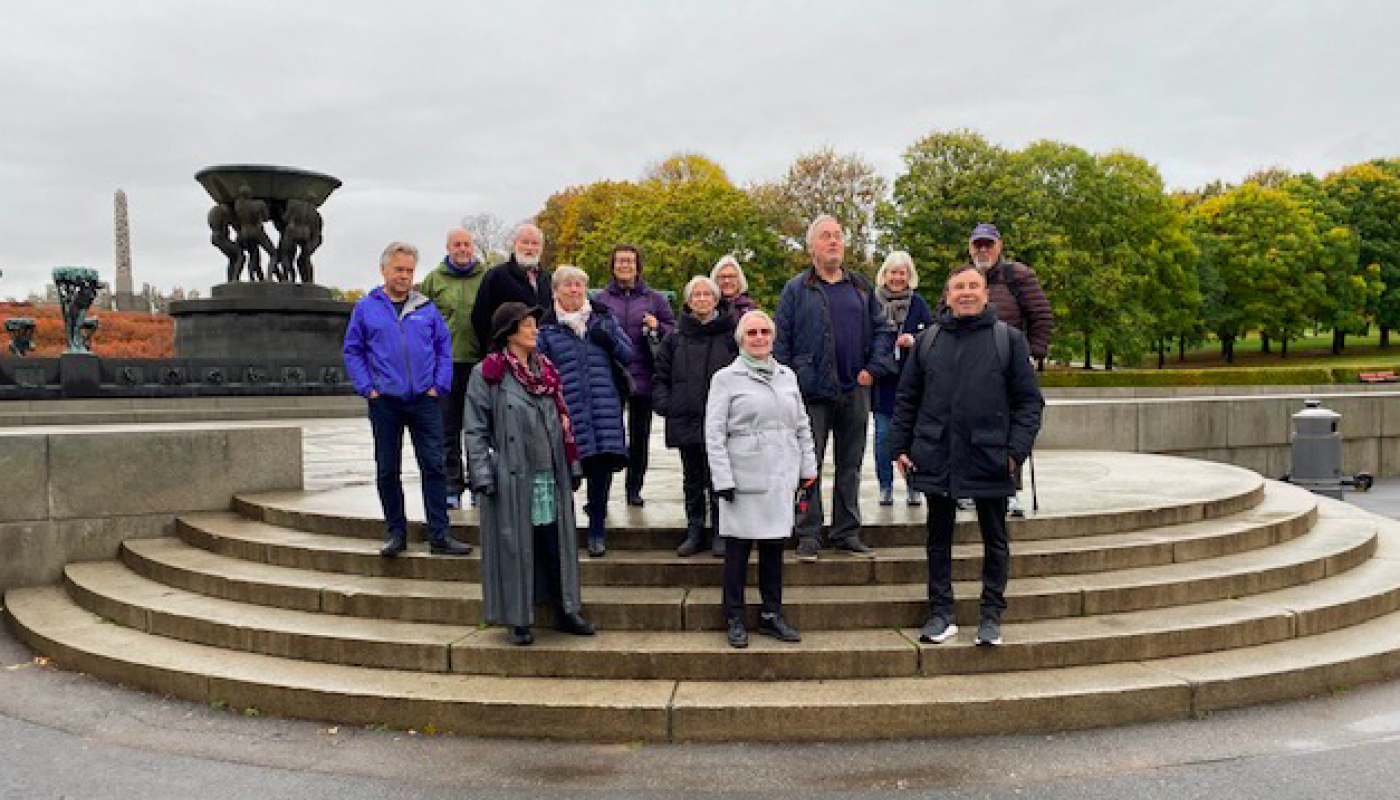Tur i Frognerparken 22.oktober 2020