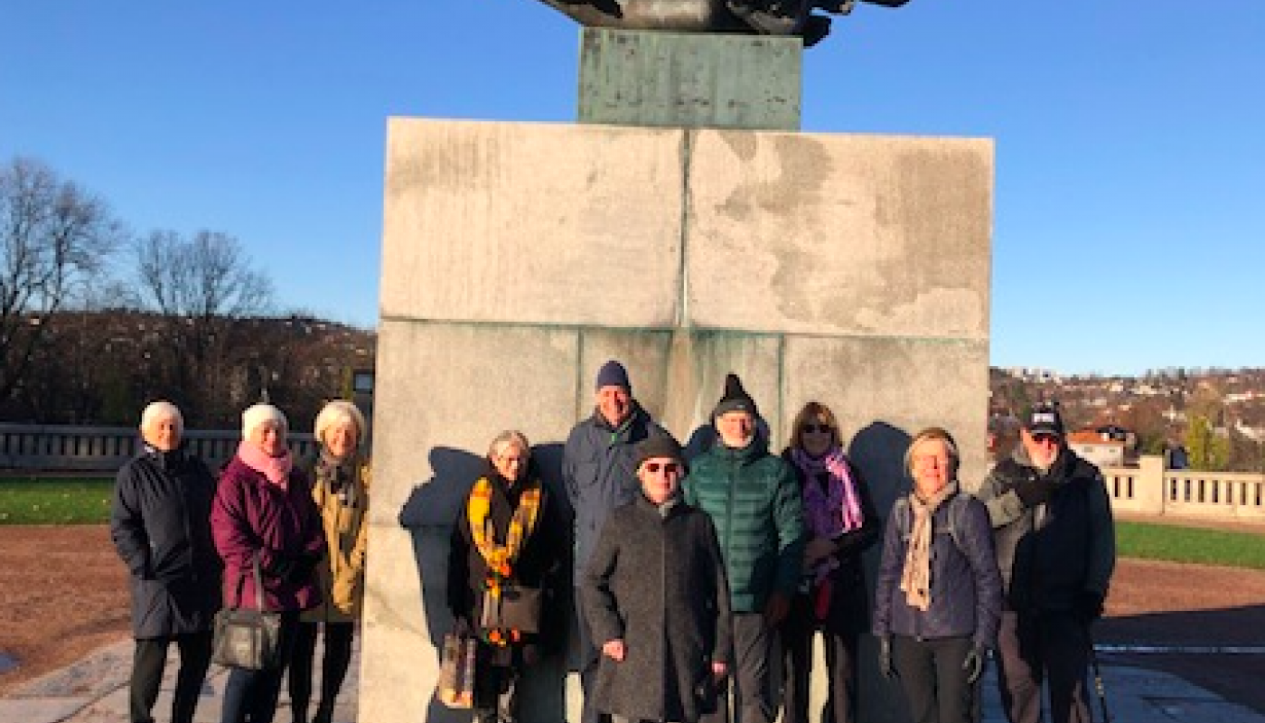 Tur i Frognerparken 19.november 2020