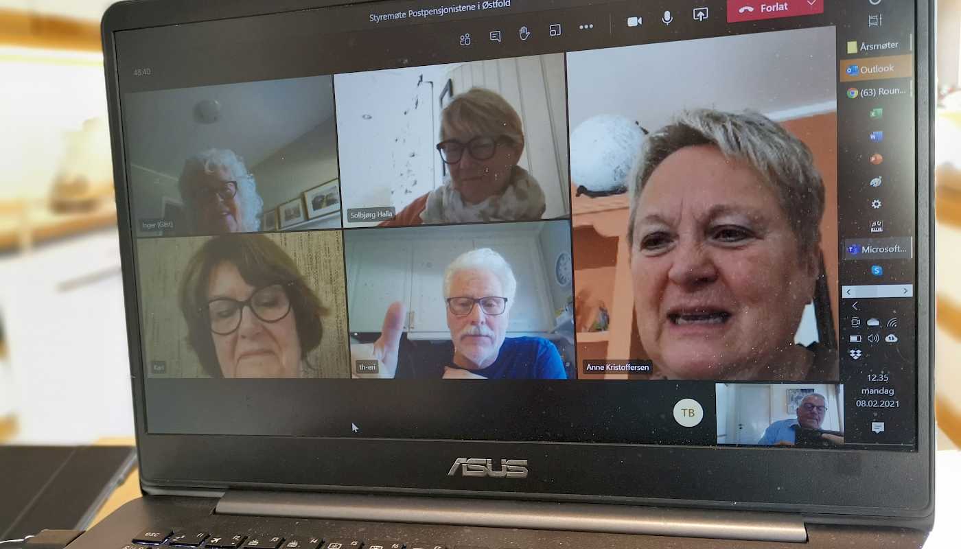 Styremøte på Teams