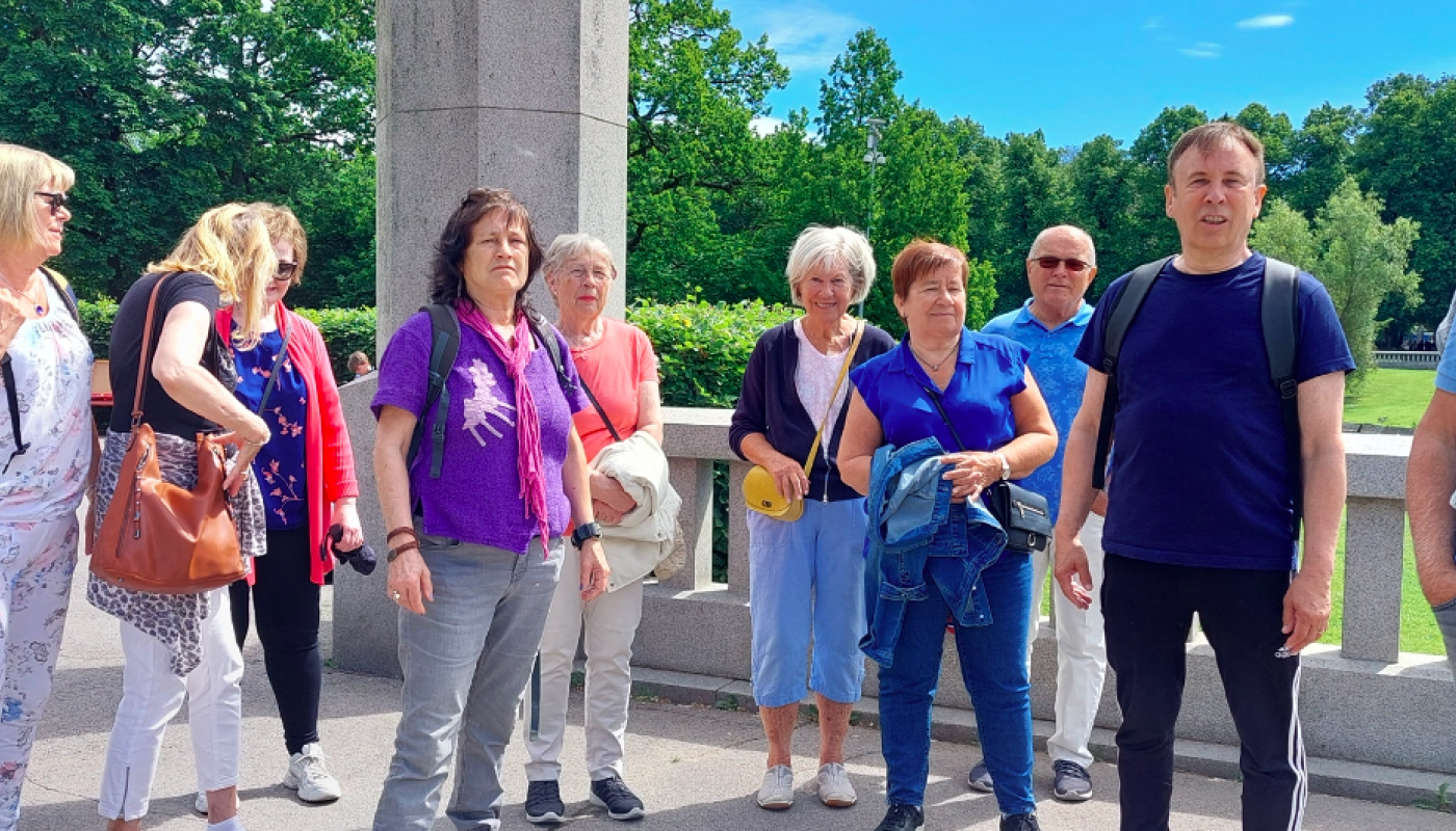 Tur i Frognerparken 16.juni 2021