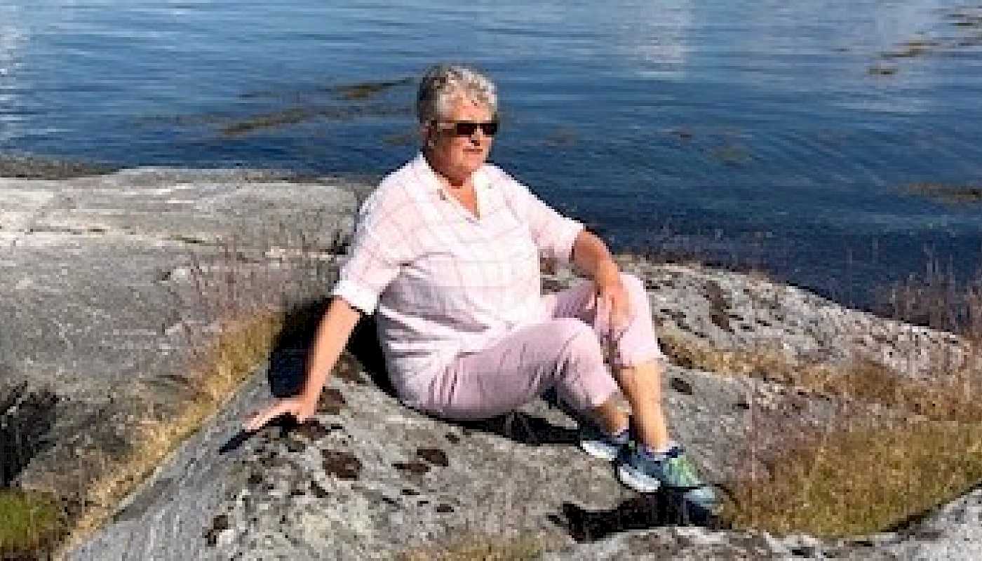 Kaffetreff på Elverum i september