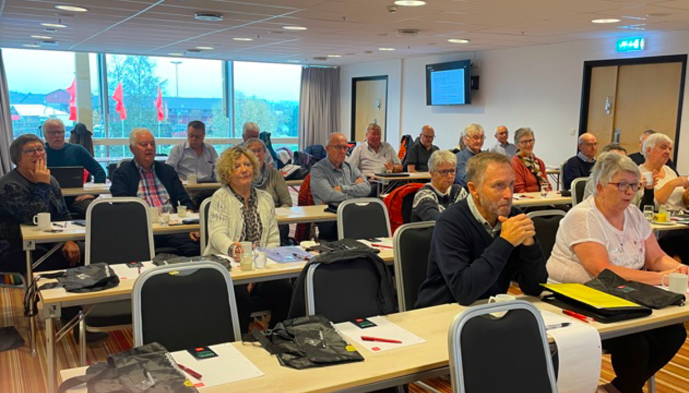 Vellykket lederkonferanse på Gardermoen 5.-6.oktober 2021.