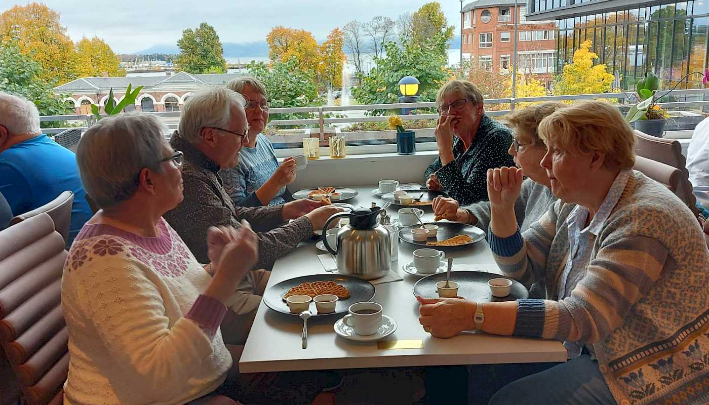 Kaffetreff på Hamar 6. oktober