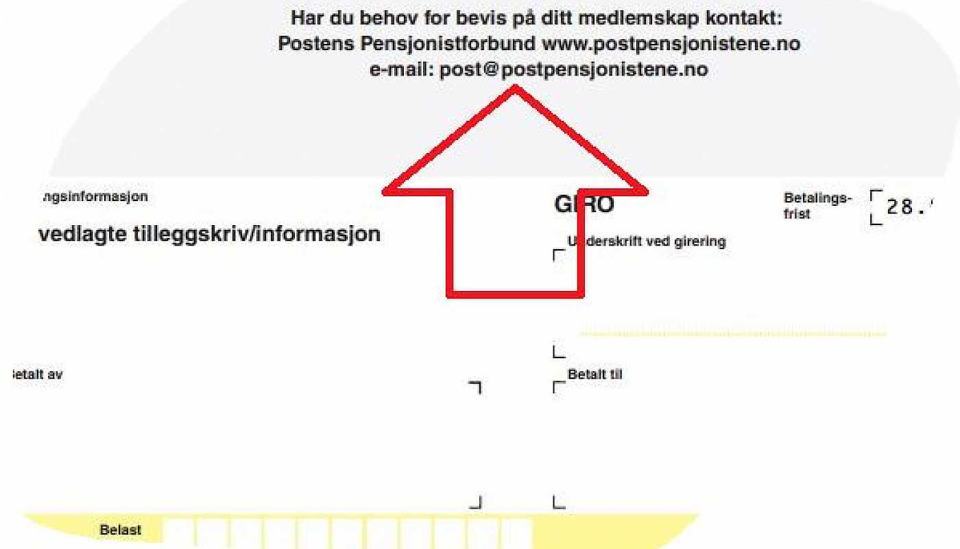 Trenger du dokumentasjon på ditt medlemskap hos oss?
