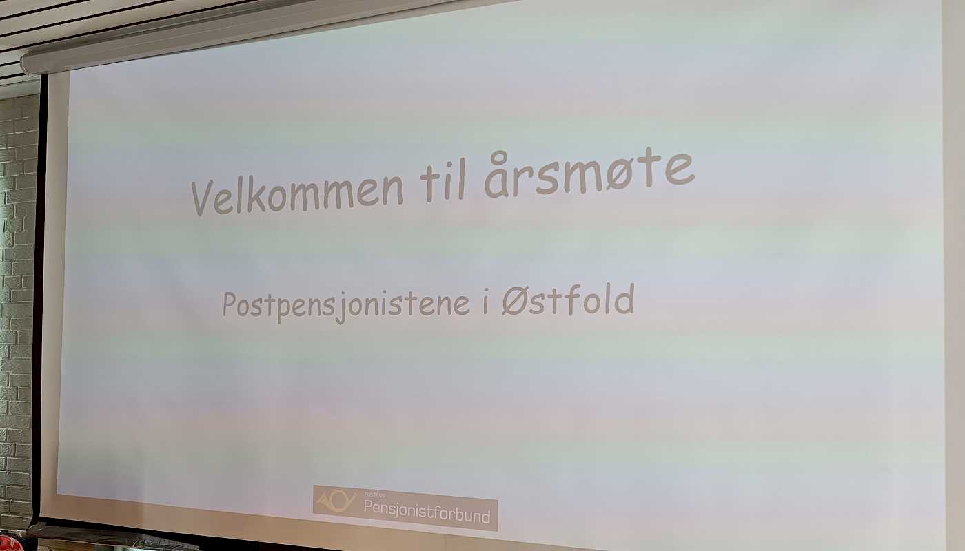 Årsmøte PPF-Østfold på Bøndernes hus i Råde