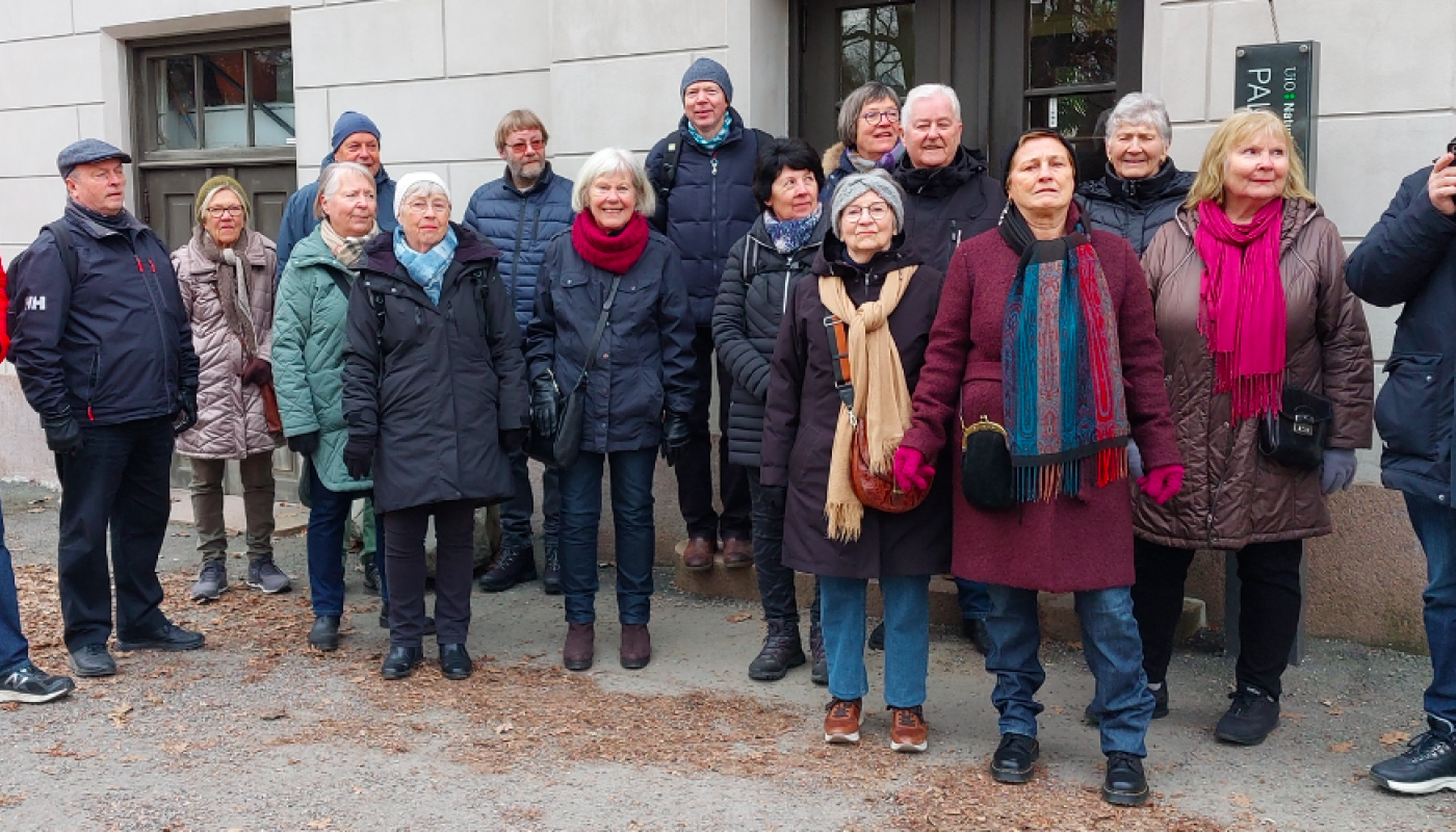 Tur i Botanisk Hage 9.mars