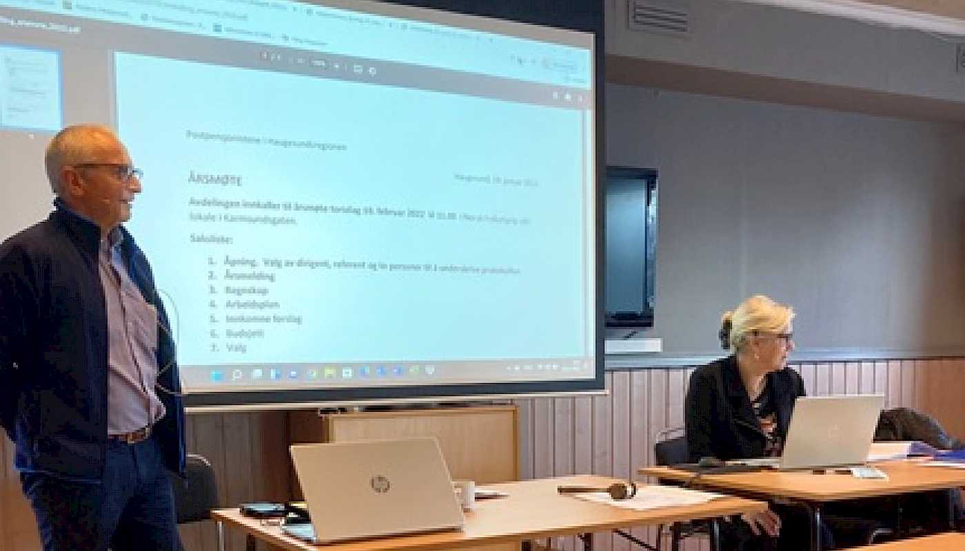 Bilder fra årsmøtet