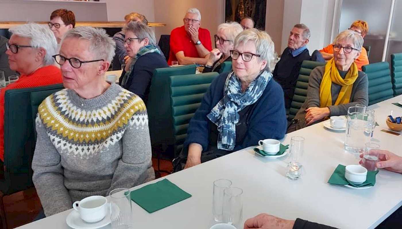 Stor oppslutning om kaffetreffet på Hamar 6. april