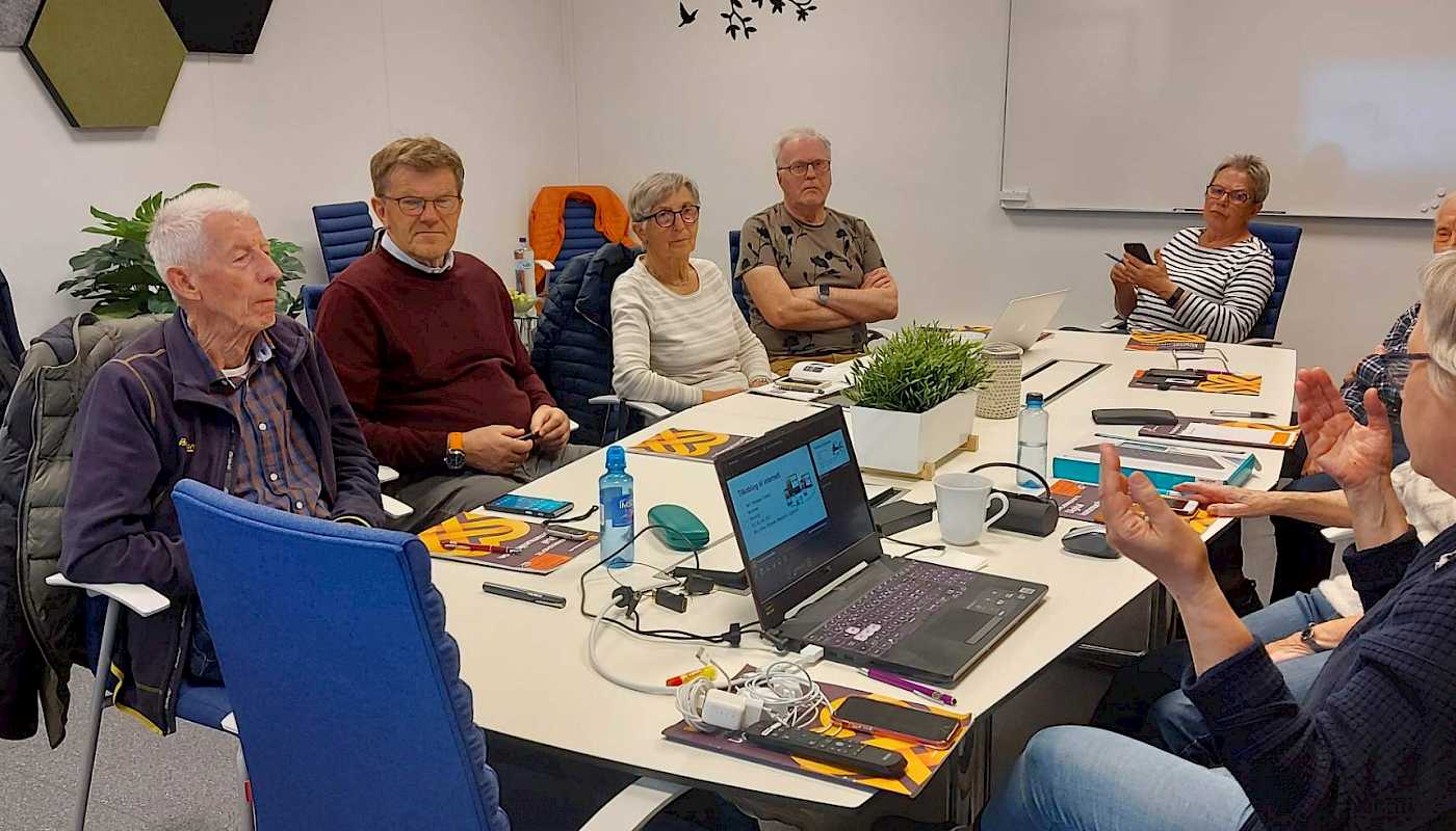 Da er vi i gang med digital opplæring