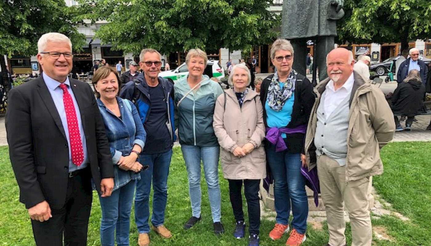 Markering trygdeoppgjøret