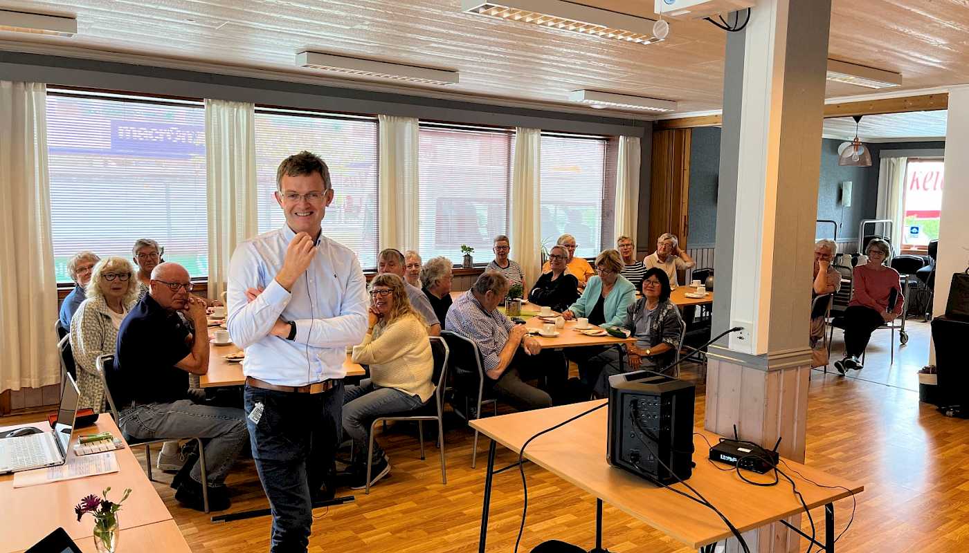 Overlege og forsker orienterte om Demens