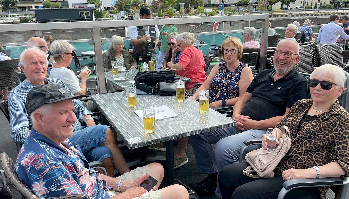 Blide sørlendinger på Tysklandstur