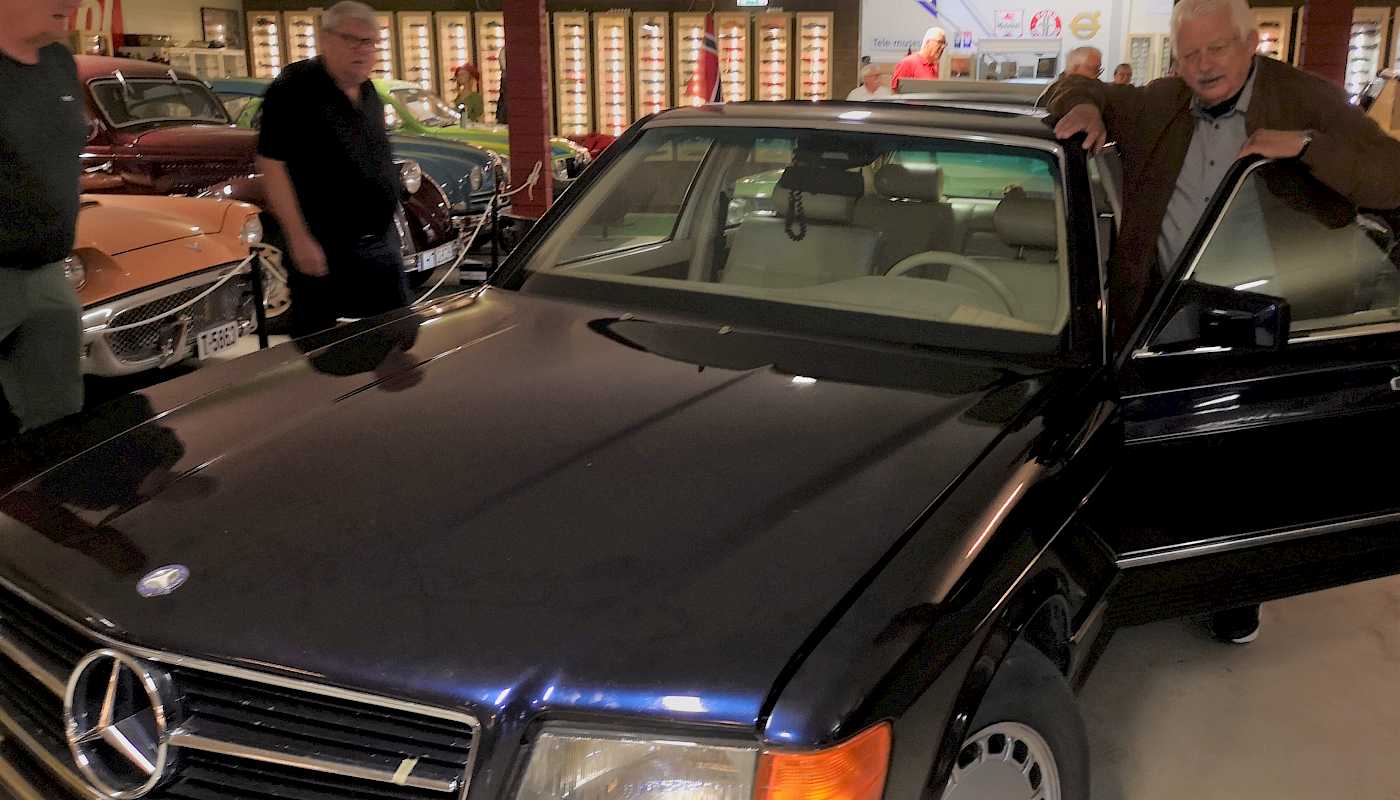 Kaffetreff på Ådalsbruk Motormuseum