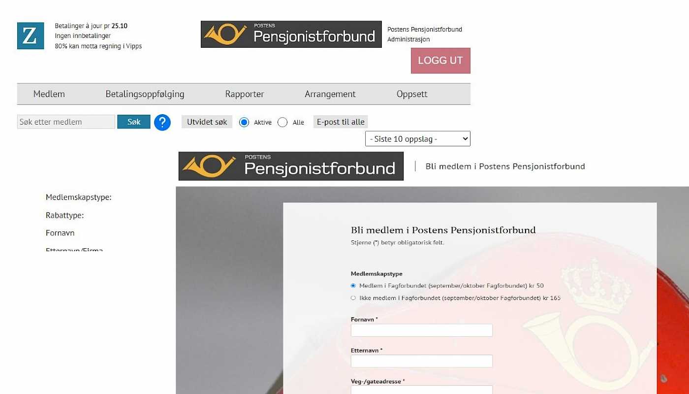 Vi får nytt medlemssystem fra 2023