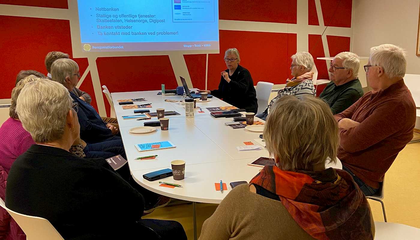 Datakurs for våre medlemmer
