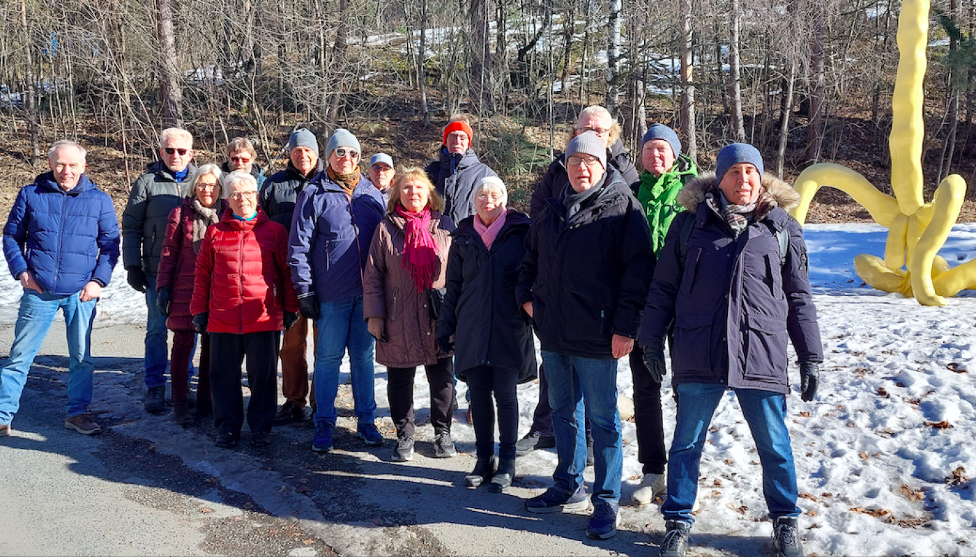 Onsdagstur 8. mars - Ekebergparken og Gamlebyen