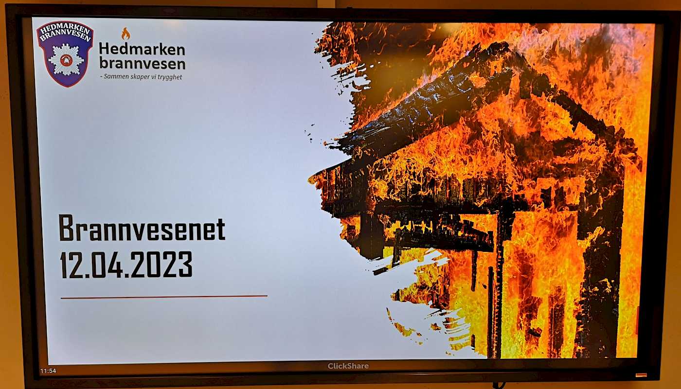 Hete tips på Hamar Brannstasjon