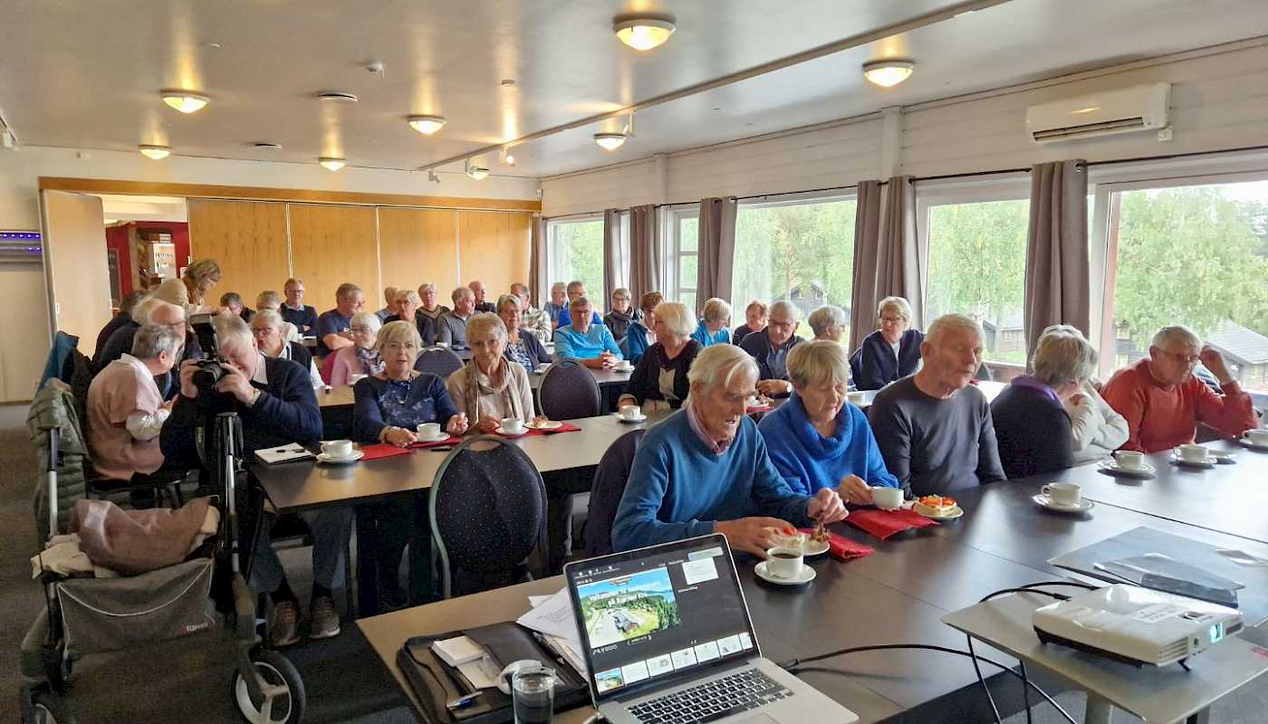Godt oppmøte på på våre 2 medlemsmøter i september