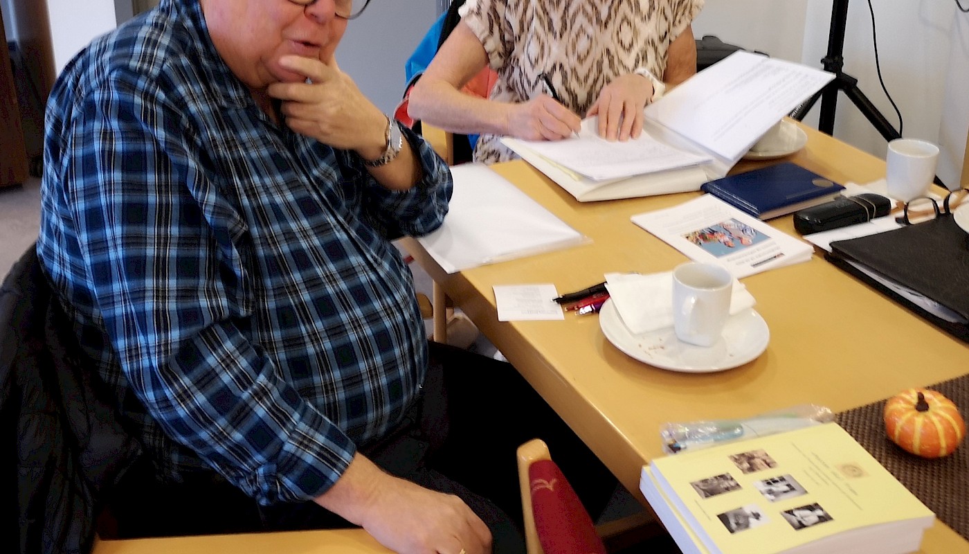 Trivelig besøk på kaffetreffet i Elverum denne uka.