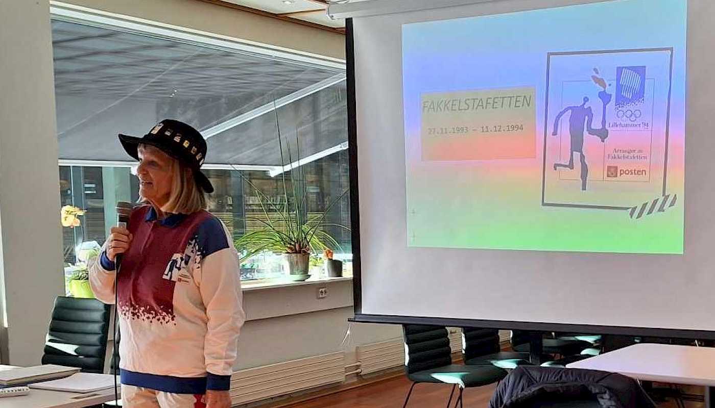 Kaffetreffet på Hamar samlet 41 entusiastiske OL innteresserte postpensjonister.