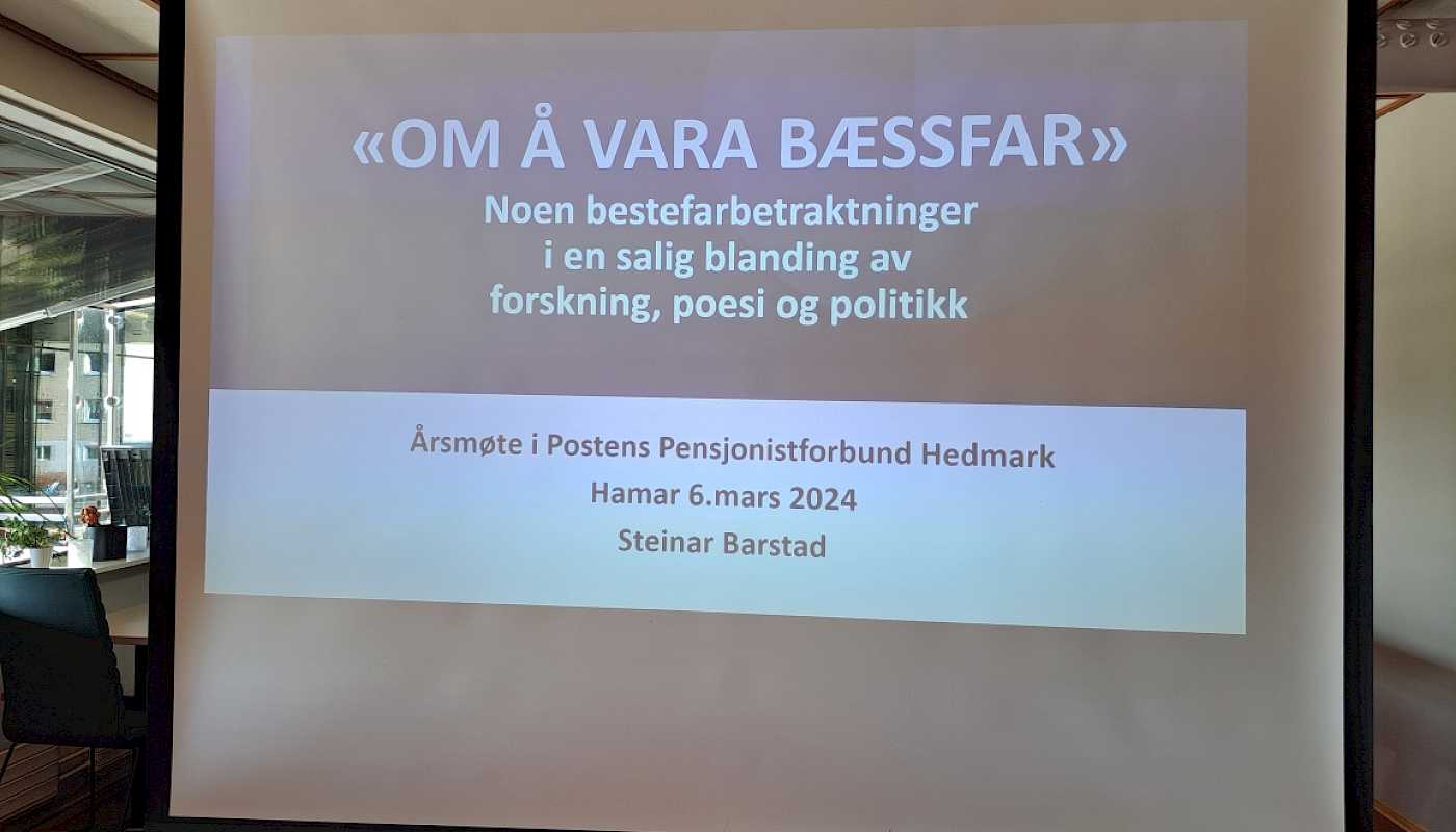 Årsmøte med nogo attåt