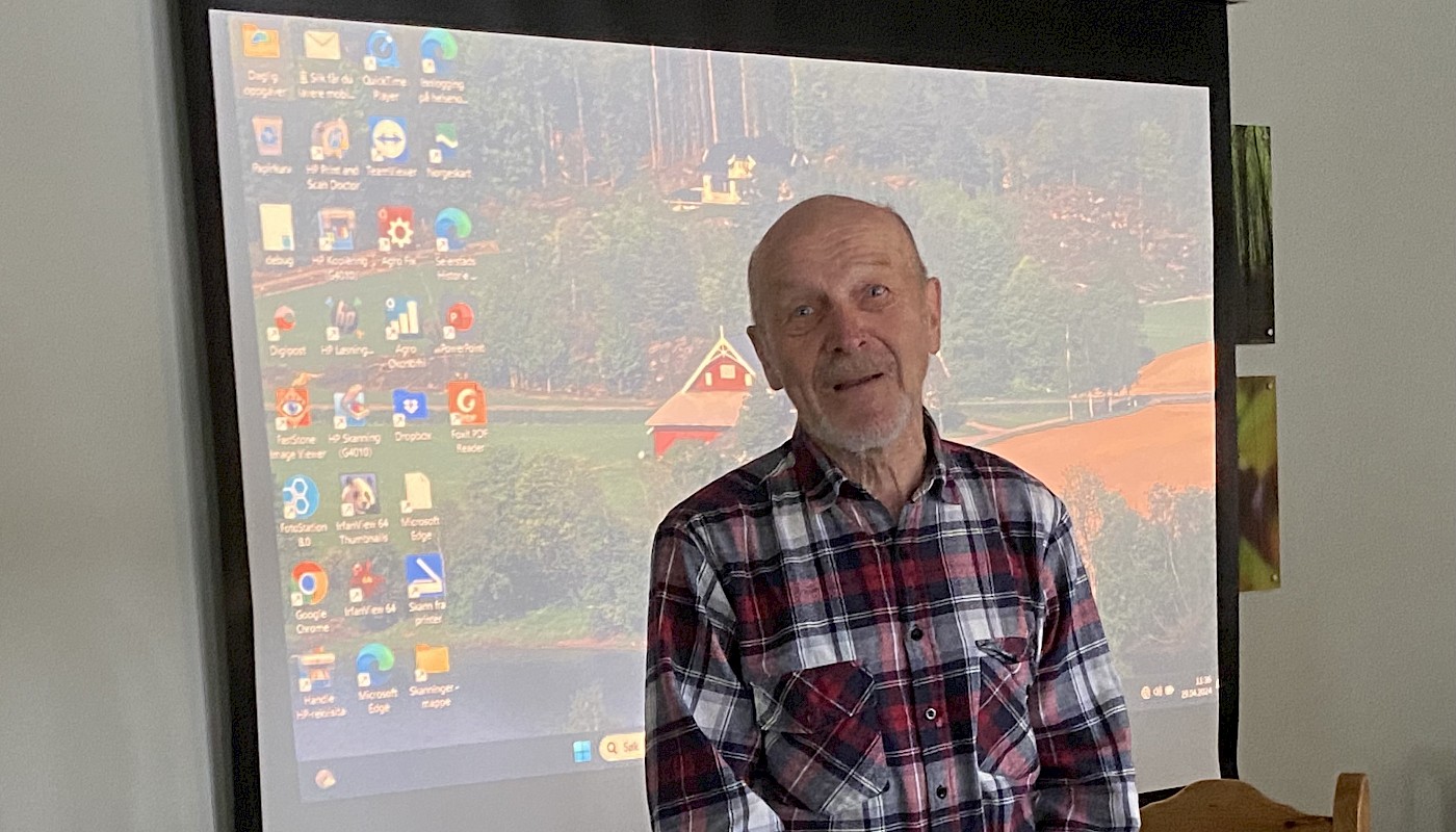Foredrag med Tor Bjørvik på Bøkekroa Larvik 29.4.24
