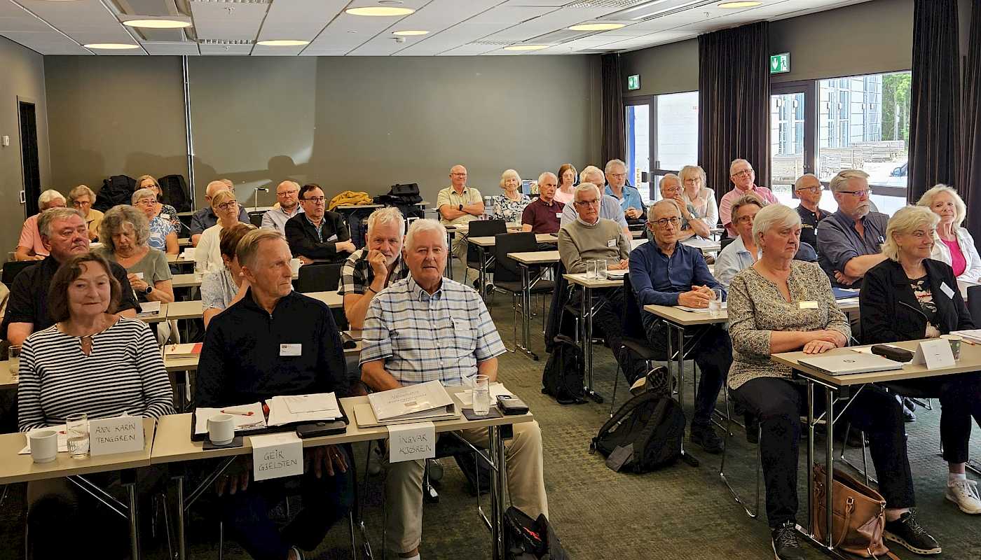 Vellykket og ryddig landsmøte for Postens Pensjonistforbund