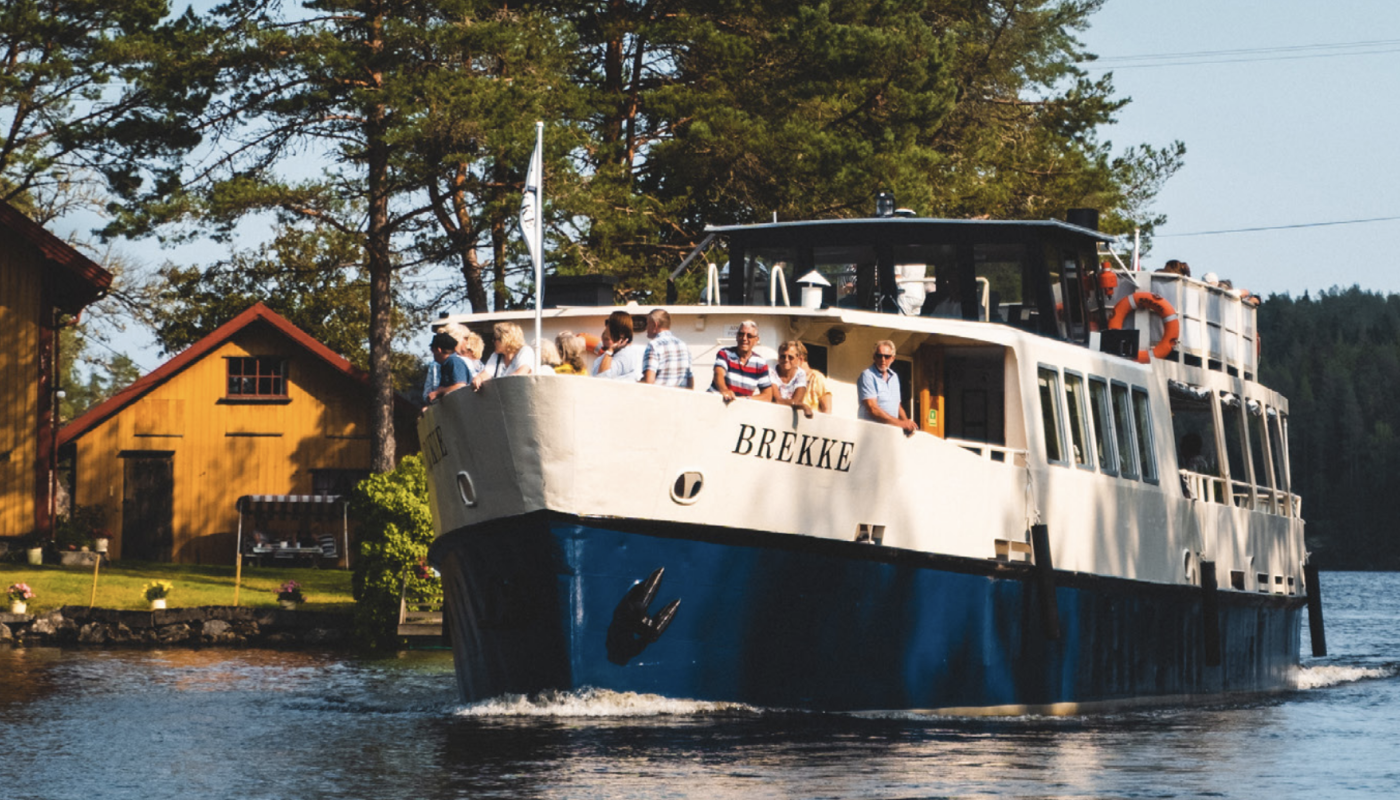 Kanalcruise på Haldenkanalen